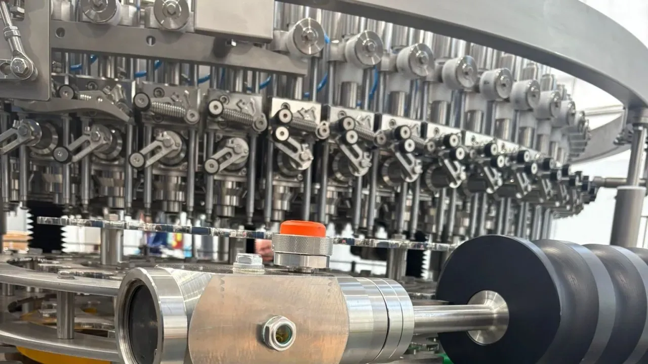 ERBESSD INSTRUMENTS® Wireless Triaxial Accelerometers on a Food & Beverage Filling Machine